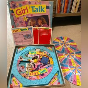 Girl Talk Board Game 1988